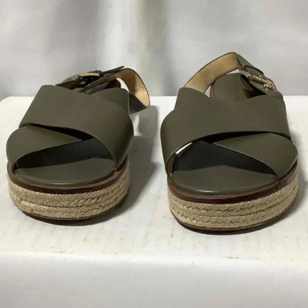 Michael Kors Green Espadrilles with Comfort and Style